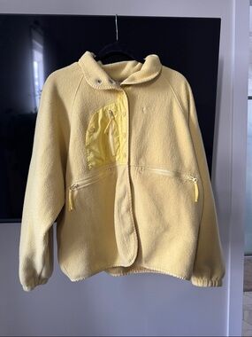 Zyia Soft Yellow Fleece Heidi Jacket